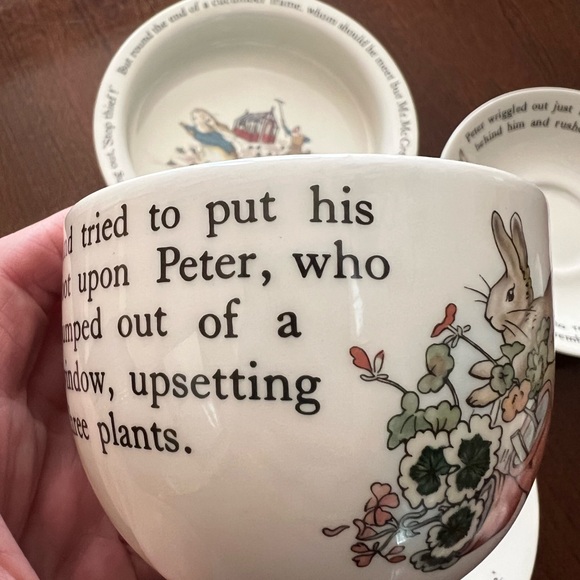 Wedgwood Peter Rabbit Dining Set - Picture 5 of 6